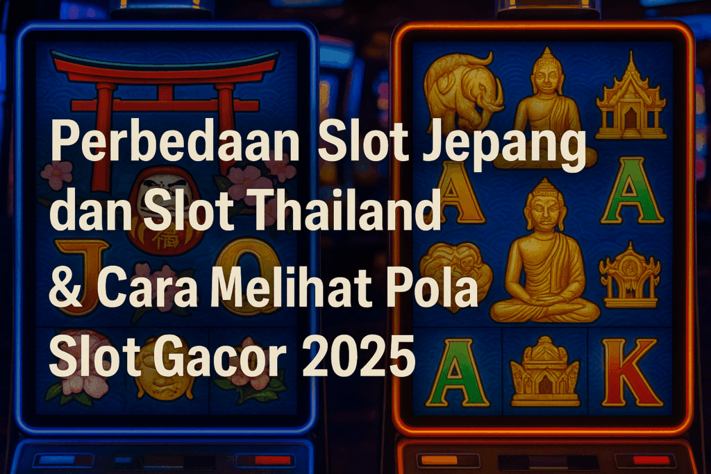Perbedaan Slot Jepang dan Slot Thailand & Cara Melihat Pola Slot Gacor 2025