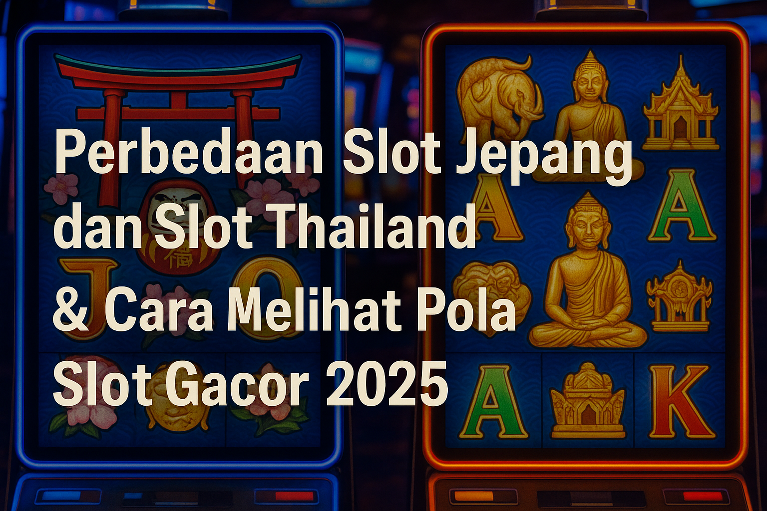 Perbedaan Slot Jepang dan Slot Thailand & Cara Melihat Pola Slot Gacor 2025